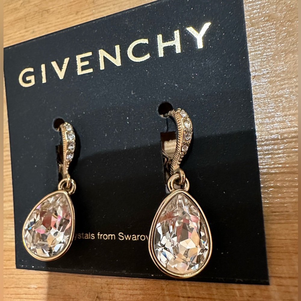 Givenchy Swarovski earrings - Picture 1 of 3
